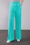 Green Hooded Double Set with Lace Detail - 5