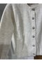 Stone Button Detail Knitwear Cardigan - 4