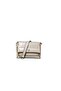 A Stylish Bag with Chain Detail That Can Be Carried by the Handle or Crossed, Ecru