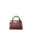 Stylish Bag with Multiple Compartments, Hand-Hold Design and Long Strap, Burgundy Color - 4