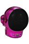 Skull head Clear sound quality speakers wireless bt speaker (pink) - 3