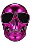 Skull head Clear sound quality speakers wireless bt speaker (pink)