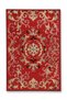 Mosso Red Themed Floral Motifs Patterned Woven Base Modern Decorative Carpet Mosso2118