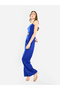 Women One Shoulder Chain Accent Jumpsuit - 2