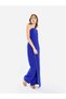 Women Crystal Trim One Shoulder Jumpsuit - 2