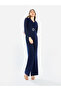 Women Notch Lapel Straight Leg Jumpsuit - 5