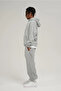 Extra Long 2 Thread Washed Fabric Loose Fit O Oversized Elasticated Cuffs Men's Baggy Sweatpants - 4