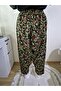 Pıtır Floral Flannel Dividin Mesh Baggy Trousers 100% Cotton Size 38 100 kg - 5