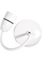 Ceiling Rose Modular Ceiling Light Electric Accessory for Domestic and Commercial Use - White (
