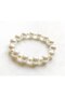 Pearl Beaded Women's Detailed Elastic Bracelet - 4