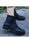 20745K Women's Genuine Leather Daily Casual Boots - 2
