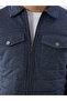 Slim Fit Shirt Collar Men's Coat - 4