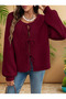 Tie-Up Comfortable Cut Women's Knitwear Cardigan - 3
