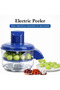 Electric Garlic & Vegetable Peeler, Automatic Peeler for Small Fruits, Easy Clean Kitchen Tool