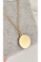316L Steel Butterfly Plate Pendant Stainless Steel Necklace -45Cm - 4
