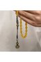Silver Kazaz Tasseled Tight Amber Rosary - 2