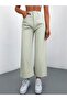Mint Green High Waist Wide Leg Pants - 3