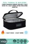 Thermal Insulated 27.5X20X9Cm Sized and Oxford Fabric Thermos Lunch Bag-Lunchbox Bag - 2