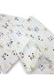 Boy's Printed 2-3-4-5-6 Years Old Snap Fastener Transitional Nightwear Pajama Set L Top and Bottom 2-Piece Set - 5