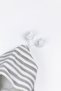 Newborn Hooded Knitwear Unisex Pompom Baby Cardigan 0/6 Months - 3