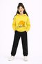 Sasi Cat Printed 3-Ply Children's Tracksuit Set