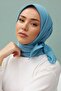 وشاح تويل بلون سادة - 2