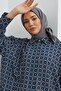 وشاح تويل بلون سادة - 2