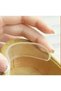 Anti-Shock Silicone Heel Protector 2-Pack Transparent Gel Heel Cushion & Anti-Callus Pad - 8