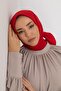 وشاح تويل بلون سادة