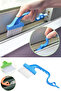 Edge Cleaning Brush Scraper Narrow Space Groove Rail Detail Cleaning Dual-Function Cleaning Tool