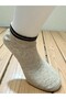 6 Pairs of Gray and Black Men's Striped College Tennis Sports Socks - 4