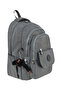 New Season Unisex Licensed Crinkle Fabric School, Backpack and Pencil Case with Two Pockets - 3
