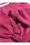 • Baby Girl Striped Detail Piece Set with Bow Decoration - 3