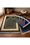 20 Velvet Prayer Mats with Stones, Zikirmatik Rose-Scented Prayer Beads, Hajj Umrah Mevlüt Gift for Distribution