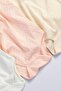 Set of 3 Unisex 100% Cotton Zero Sleeve Newborn and Baby Bodysuits - 4