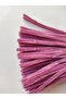 100 Pieces of Crystal Pink Chenille, Fuzzy Wire Suitable for Flower Making, 30 cm 6 mm - 4