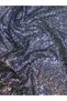 Navy Blue Sequin Fabric - 3