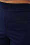 Women's Navy Blue 3-Piece Tracksuit Set Zippered Sweatshirt Shorts Pants - 7
