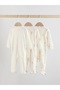100% Cotton Ecru Fairy Mouse 3-Piece Baby Sleeping Bag Set - 2