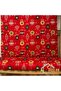 Gift Bow Patterned Water and Stain Repellent Panama Linen Small-Scale Premier Duck Fabric Cloth 100X180