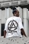 Design Linkin Park Back Printed Unisex Oversized Music Band T-Shirt