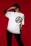 Design Linkin Park Back Printed Unisex Oversized Music Band T-Shirt - 4