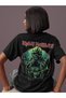 Design Iron Maiden Rock Metal Music Band Back Printed Unisex Oversized T-Shirt - 3