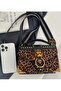 Leopard Patterned Baroque Bag - 5