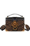 Leopard Patterned Baroque Bag
