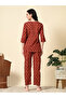 Women Cotton All Over Print Top and Pyjama Set - 3