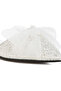 Women Tweed Mary Jane Sandals in White - 4