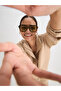 Women Beige Waffle Knit Zip Up Top - 4