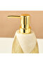 Golden Leaf Embossed Lotion Dispenser - 5