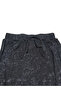 Women Texture Drawstring Waist Wide Leg Pants - 4
